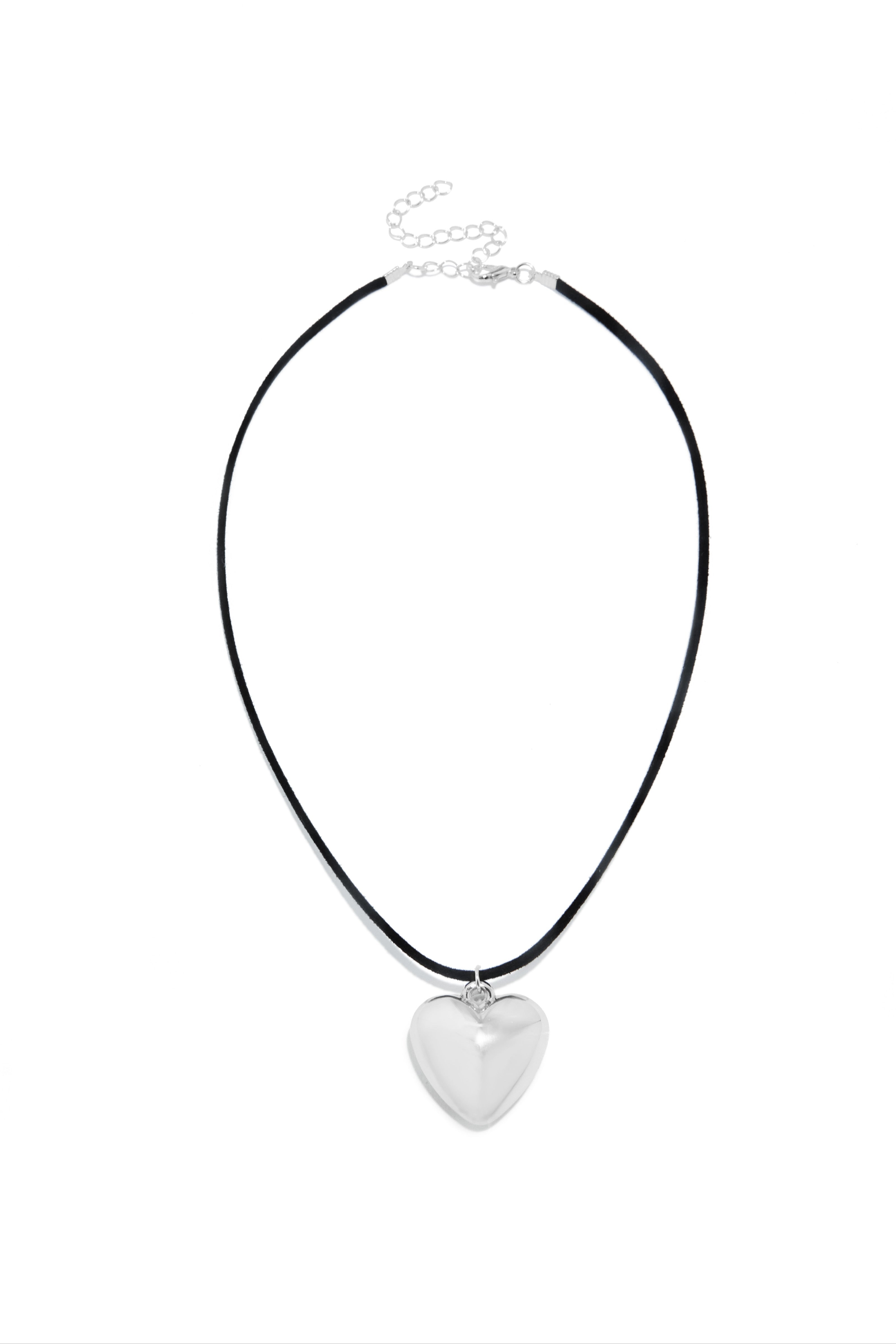 Love Era Heart Necklace - Silver